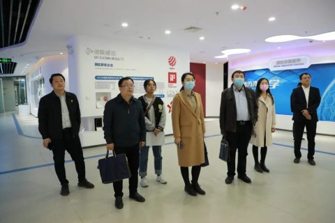 焦作市委組織部領(lǐng)導(dǎo)一行到訪設(shè)計城參觀