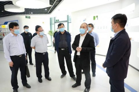 焦作市副市長王付舉一行蒞臨設(shè)計城參觀考察